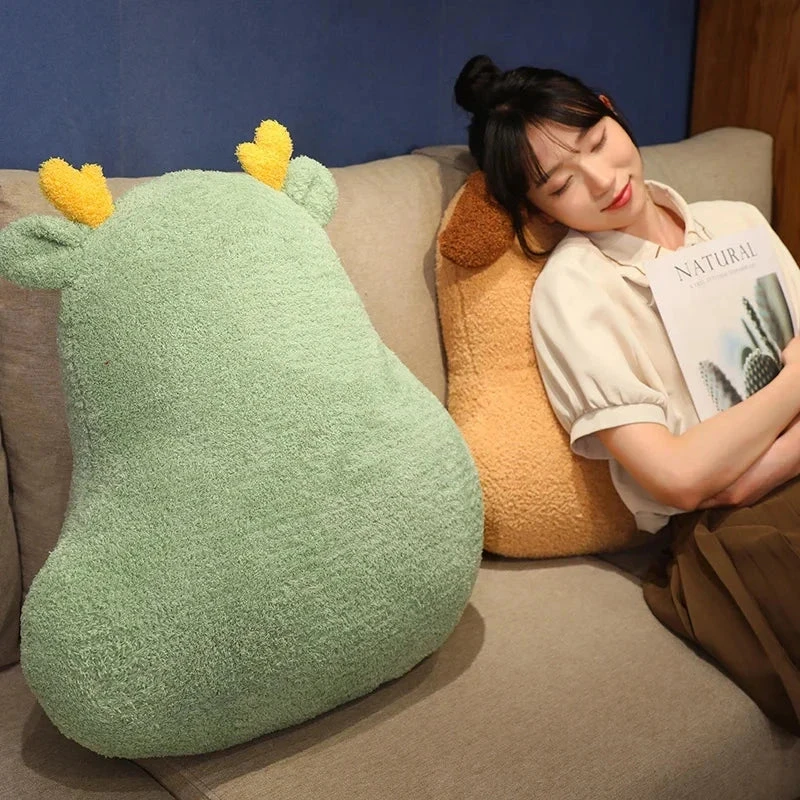 Fluffy Dinosaur Cat Dog Panda Pillow Cushion Plushies - Image 15