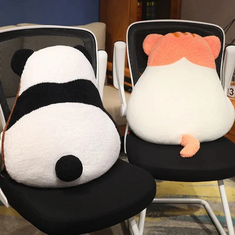 Fluffy Dinosaur Cat Dog Panda Pillow Cushion Plushies - Image 3