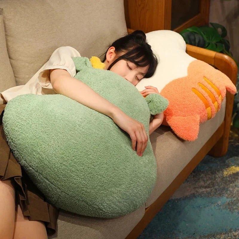 Fluffy Dinosaur Cat Dog Panda Pillow Cushion Plushies - Image 6