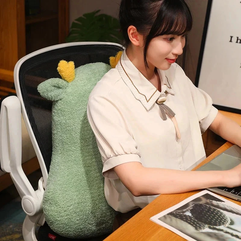 Fluffy Dinosaur Cat Dog Panda Pillow Cushion Plushies - Image 19