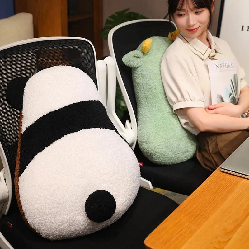 Fluffy Dinosaur Cat Dog Panda Pillow Cushion Plushies - Image 18