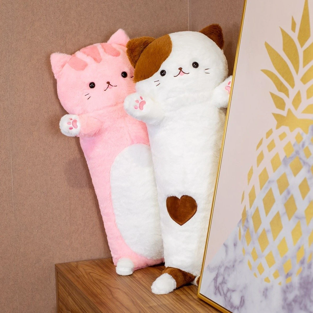 Fluffy Neko Cat Snuggle Buddies - Image 6