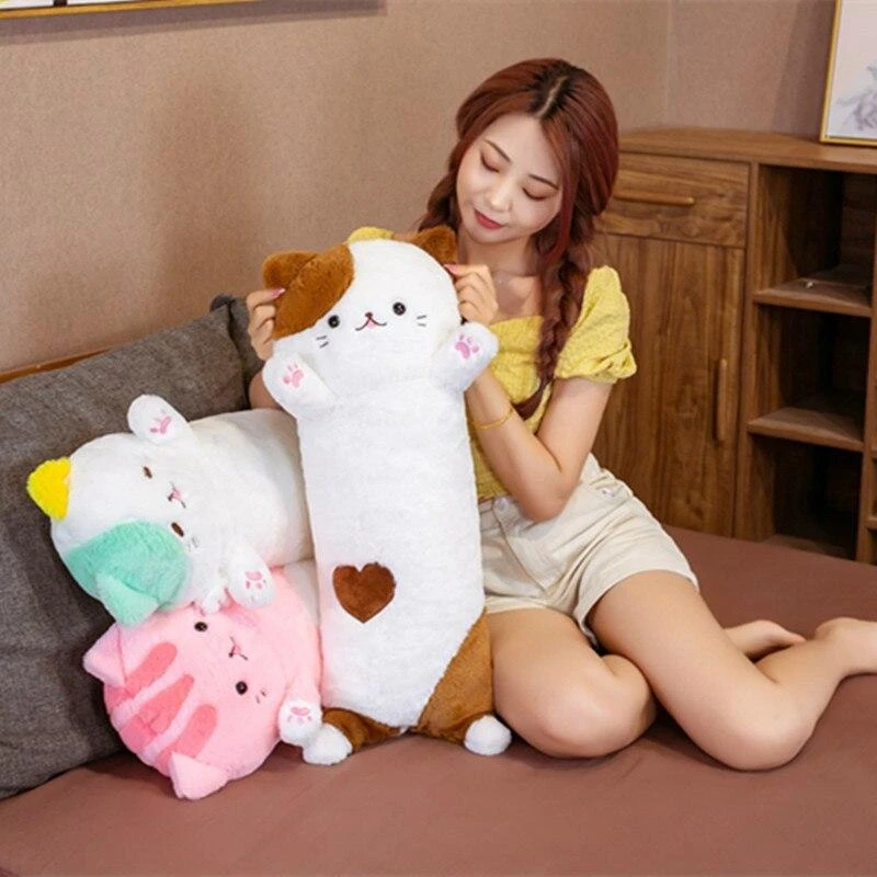 Fluffy Neko Cat Snuggle Buddies - Image 11