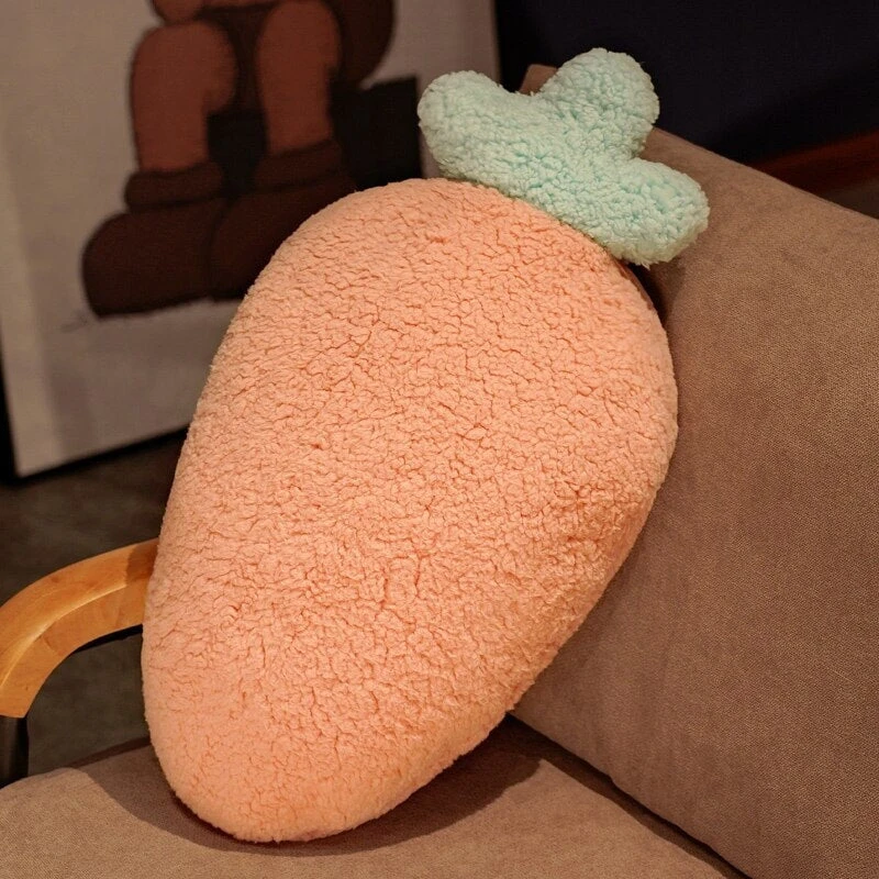 Fluffy Pastel Fruit Veg Plushie Collection - Image 2