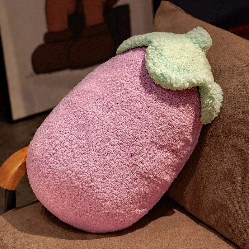 Fluffy Pastel Fruit Veg Plushie Collection - Image 4
