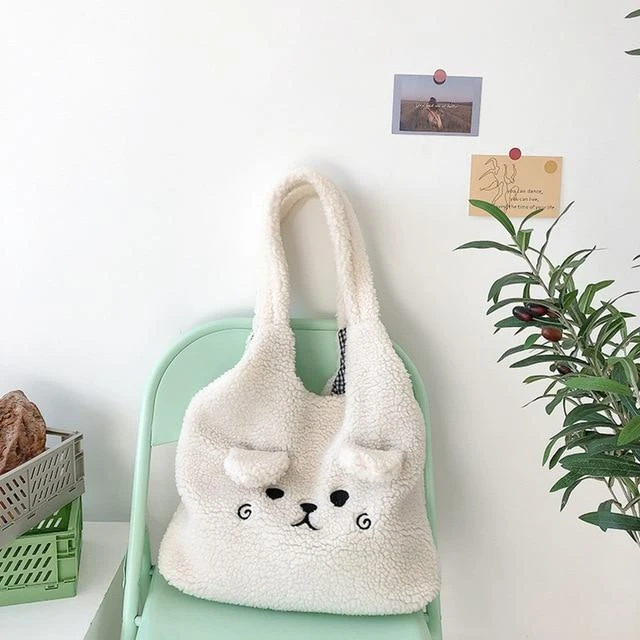 Apparel Fluffy Pup Tote - Image 5