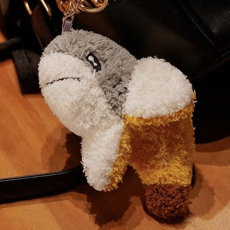 Fluffy Shark Banana Plushie - Image 3