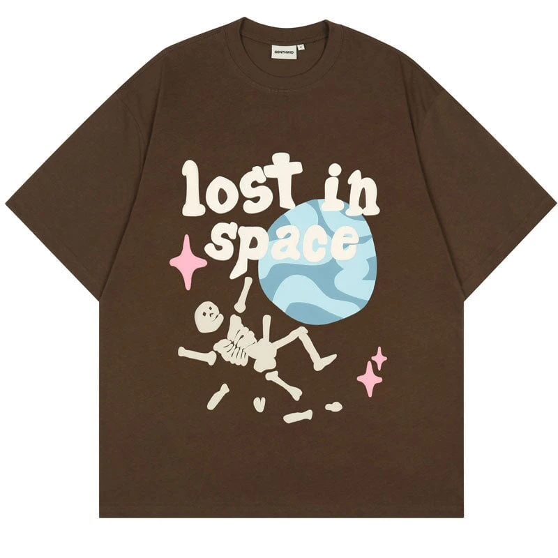 Apparel Foam Print Lost In Space Skeleton Tee - Image 11