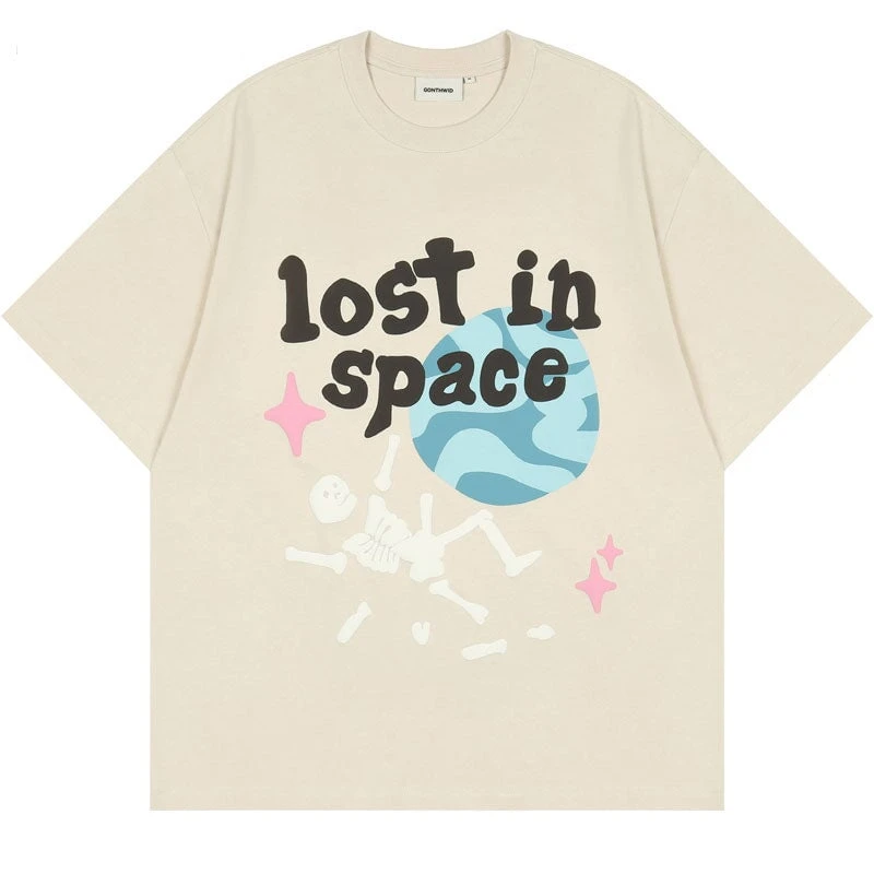 Apparel Foam Print Lost In Space Skeleton Tee - Image 9