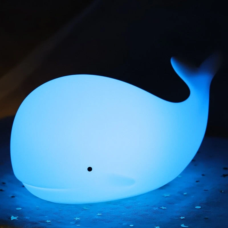 Friendly Kawaii Whale LED Night Light - Image 8