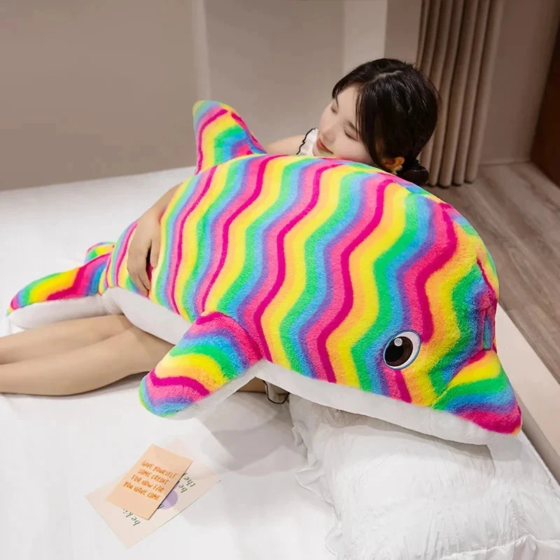 Galaxy Rainbow Dolphin Plushies - Image 8