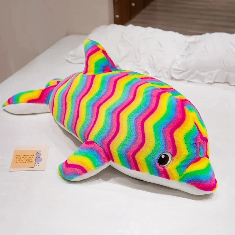 Galaxy Rainbow Dolphin Plushies - Image 6