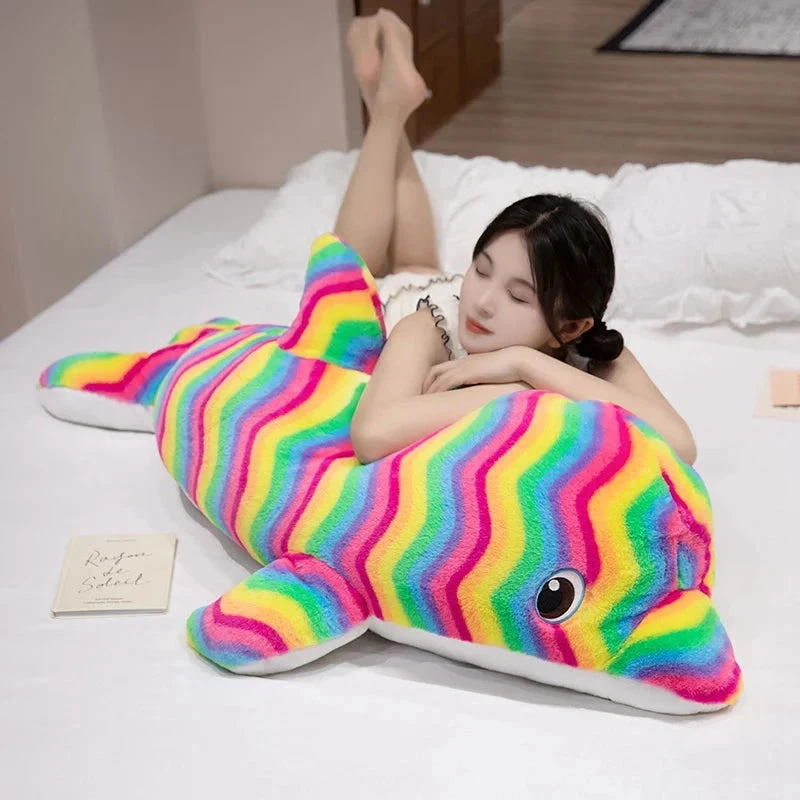 Galaxy Rainbow Dolphin Plushies - Image 10