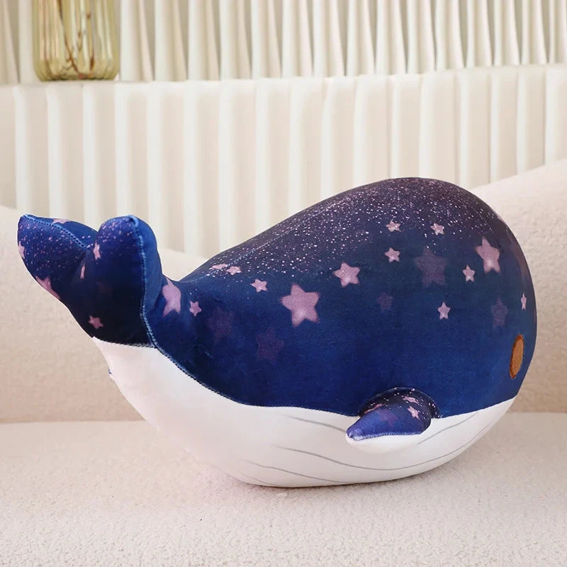 Galaxy Starry Kawaii Blue Pink Whale Plushies - Image 7