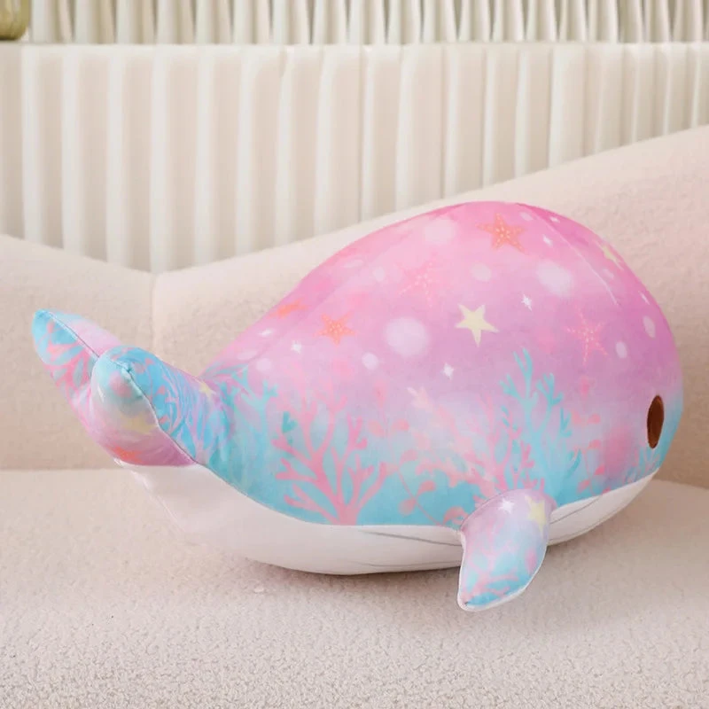 Galaxy Starry Kawaii Blue Pink Whale Plushies - Image 20