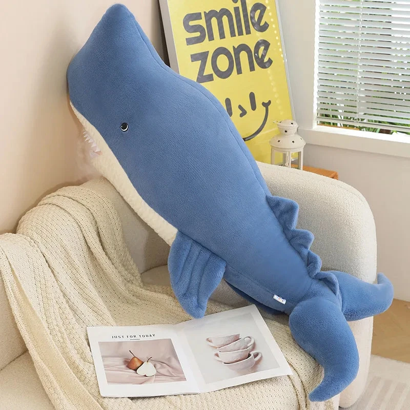 Giant Blue Gray Whale Plushies - Image 8
