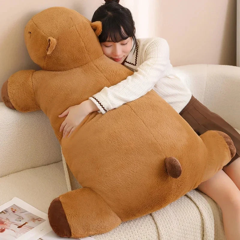 Giant Capybara Snuggle Buddy Plushies - Image 12