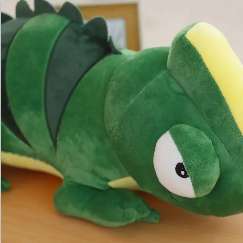 Giant Green Lizard Chameleon Plushie - Image 18
