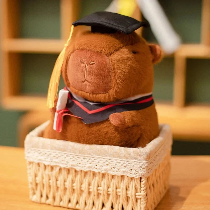 Graduation Scholar Capybara Plush - Image 3
