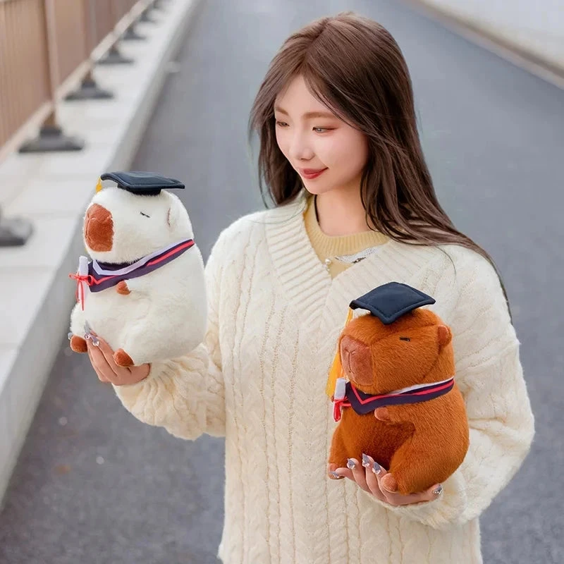Graduation Scholar Capybara Plush - Image 10