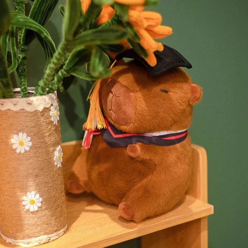 Graduation Scholar Capybara Plush - Image 5