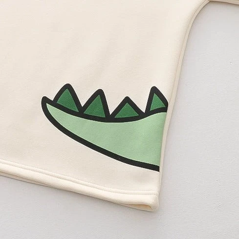 Apparel Green Dinosaur Long Sleeve Unisex Sweatshirts - Image 16