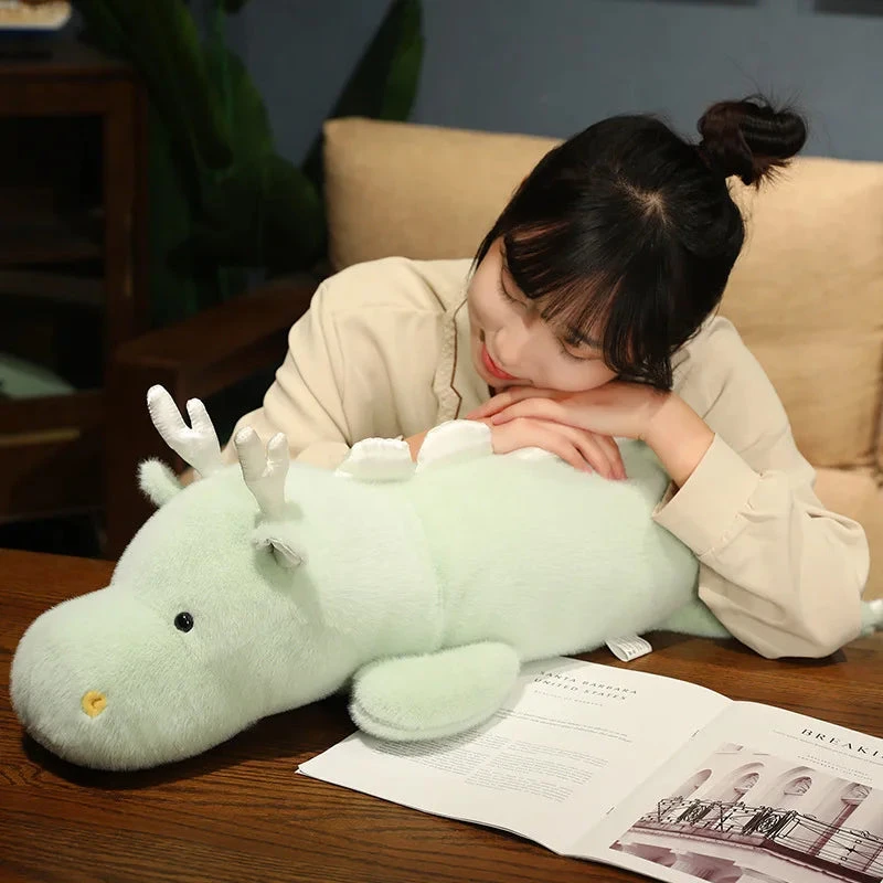 Haku The Long Fluffy Dragon Plushies - Image 8