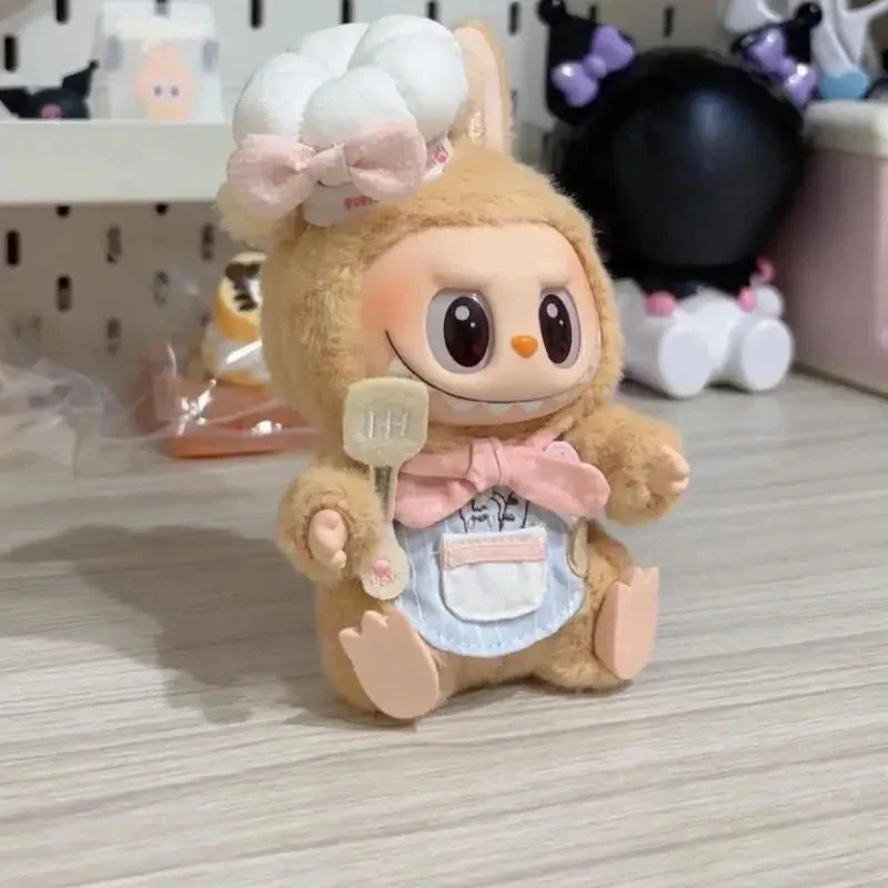 Accessories Handmade Labubu Mini Chef Outfit - Image 3