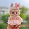 Accessories Handmade Labubu Sakura Bear Dress Outfit