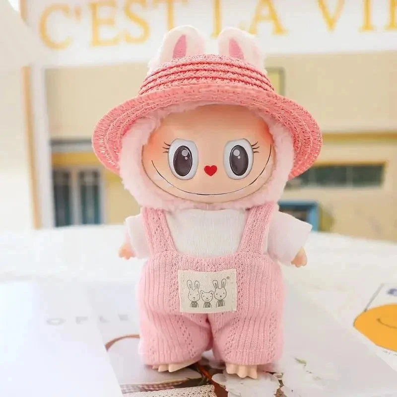 Accessories Handmade Pastel Day-Out Labubu Doll Outfit Collection - Image 5