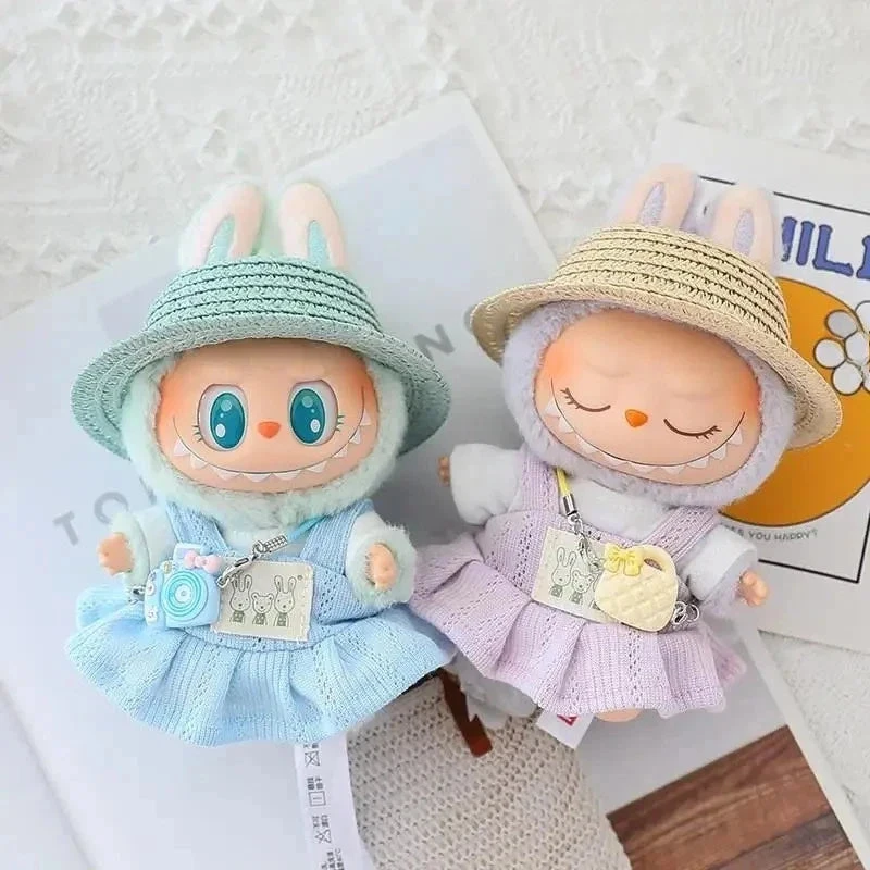 Accessories Handmade Pastel Day-Out Labubu Doll Outfit Collection - Image 2