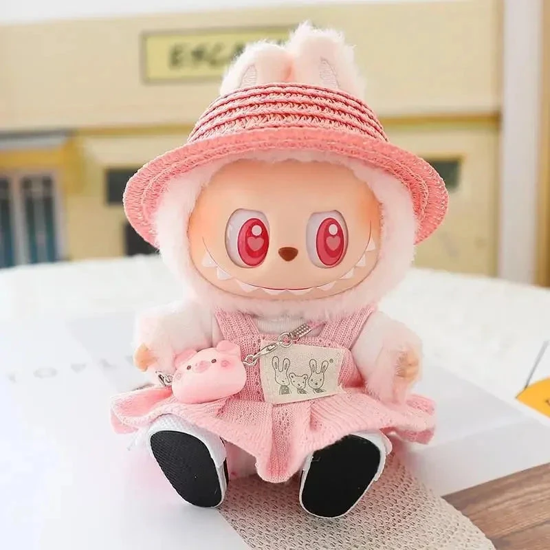 Accessories Handmade Pastel Day-Out Labubu Doll Outfit Collection - Image 17