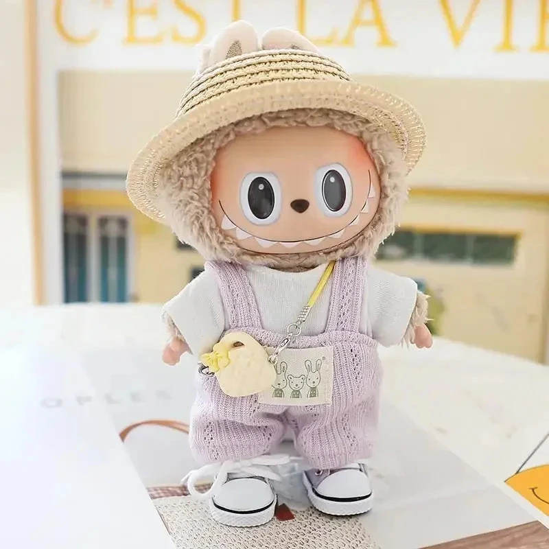 Accessories Handmade Pastel Day-Out Labubu Doll Outfit Collection - Image 16