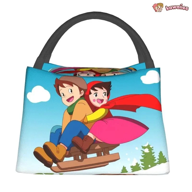 Heidi The Girl From The Alps Snow Cream Insulated Lunch Bags - Image 11