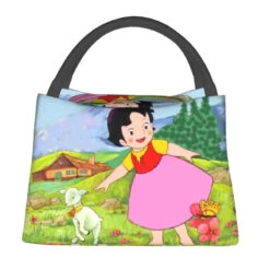 Heidi The Girl From The Alps Snow Cream Insulated Lunch Bags