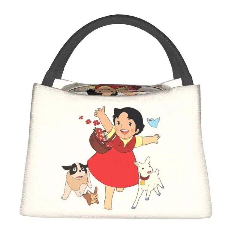 Heidi The Girl From The Alps Snow Cream Insulated Lunch Bags - Image 3
