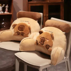 Huge Capybara Cushion Plush Backrest Seat