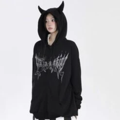 Apparel I Am The Devil Gothic Hoodie