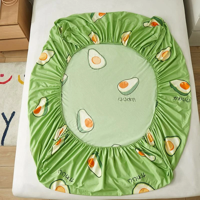 Japanese Avocado Fitted Bedsheets - Image 4