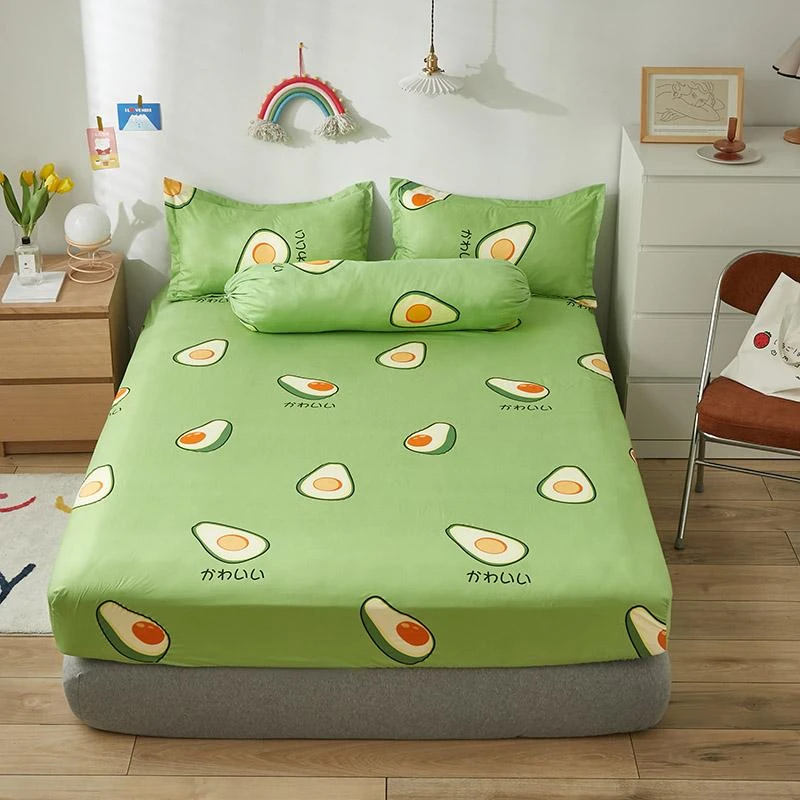 Japanese Avocado Fitted Bedsheets - Image 5