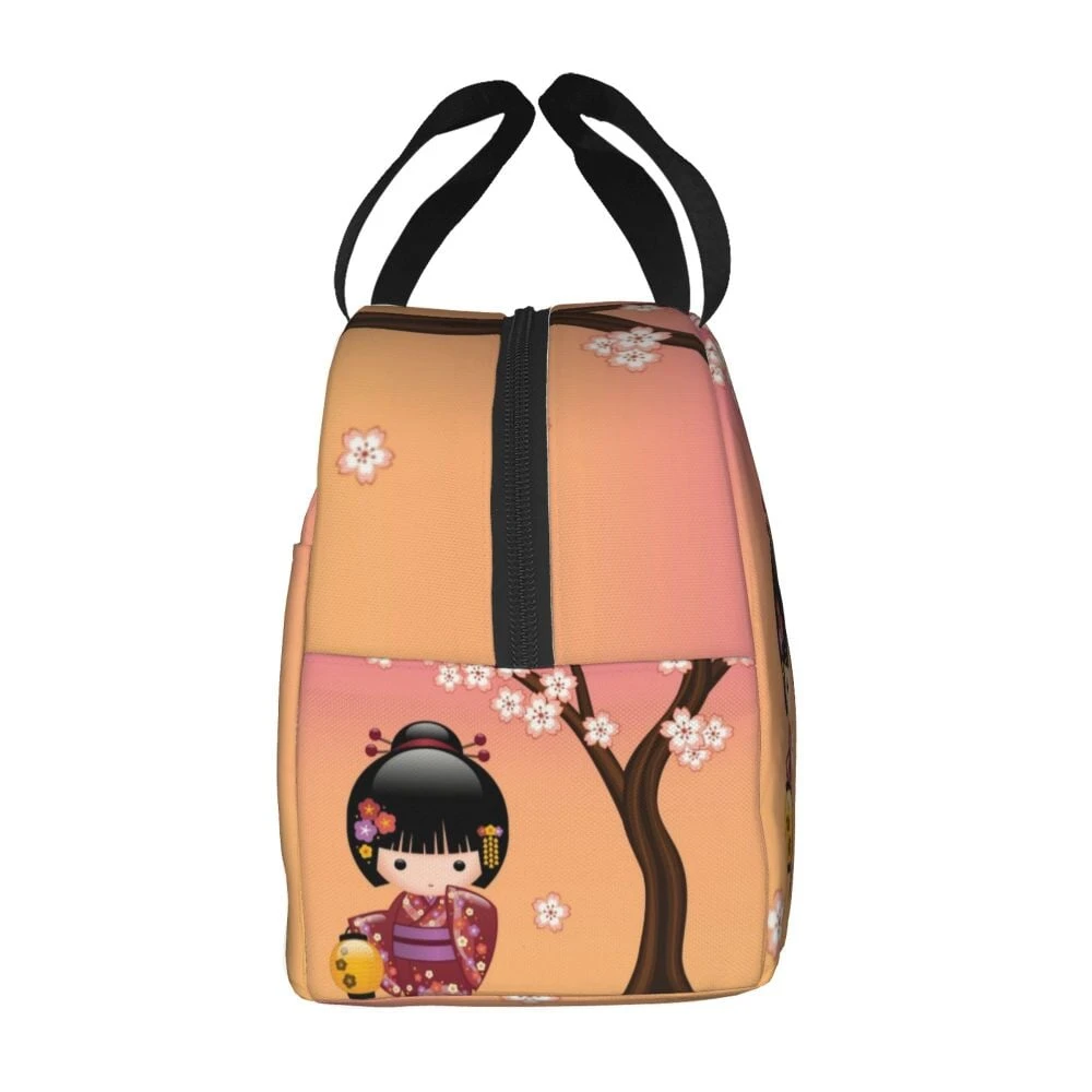 Japanese Kokeshi Doll Lunch Bag - Image 20