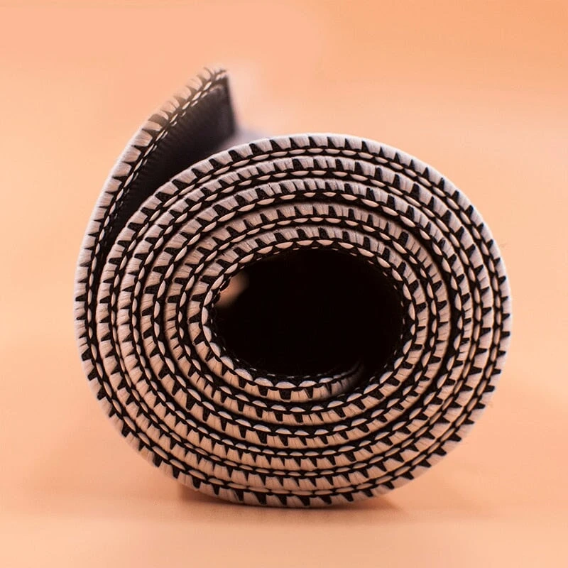 Accessories Japanese Pagoda & Cherry Blossom Tree Grayscale Long Mousepad - Image 6