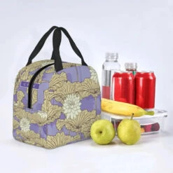 Japanese-theme Floral Insulated Lunch Bag Collection