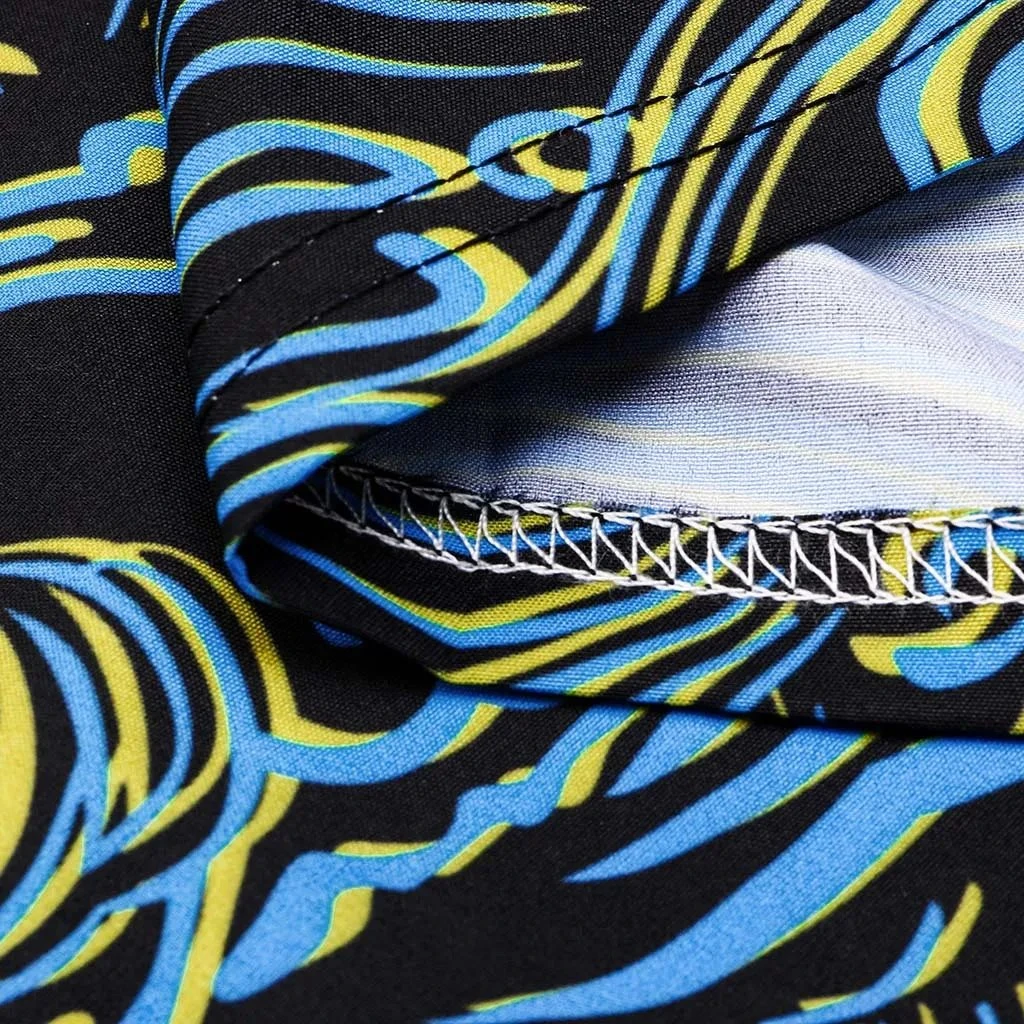 Apparel Japanese-themed Crane Waves Unisex Kimono - Image 3