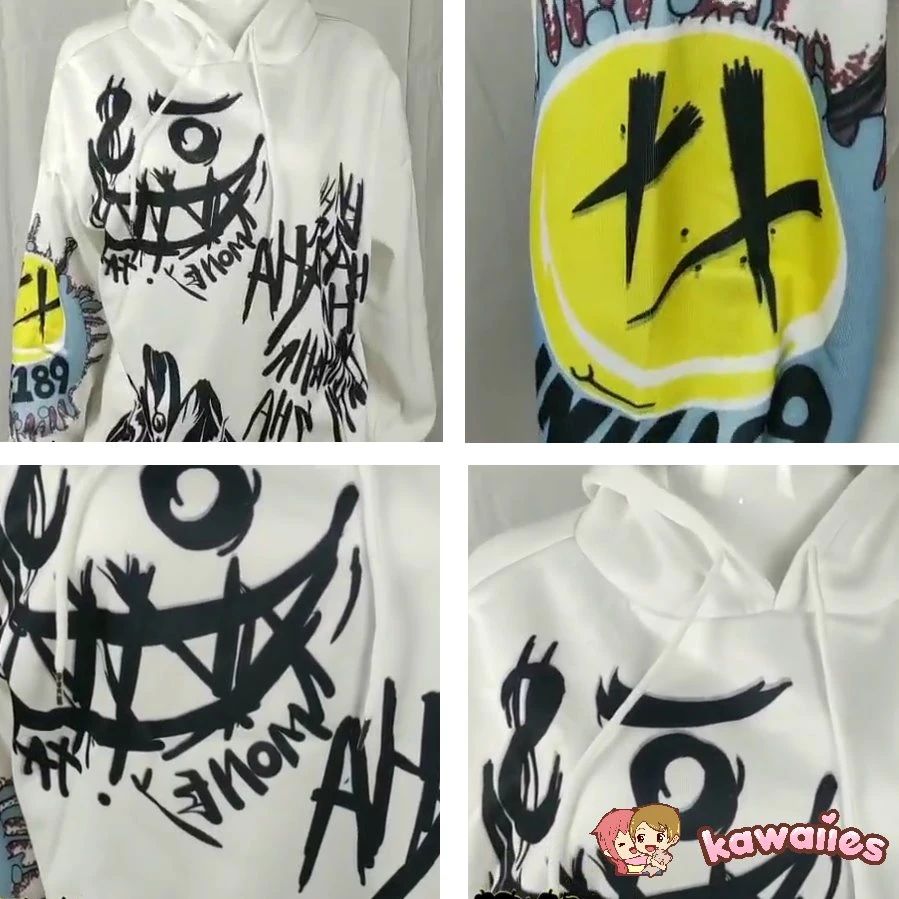 Apparel Japanese-themed Style Kei Clothes Gothic Hoodie - Image 12