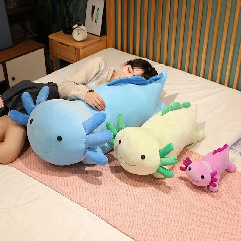 Kawaii Axolotl Salamander Plushie Family - Image 14