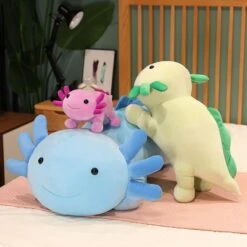 Kawaii Axolotl Salamander Plushie Family