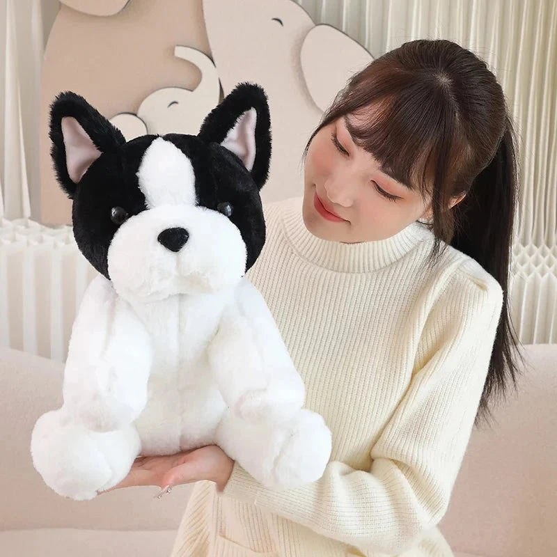 Kawaii Biege White French Bulldog Plushies - Image 7