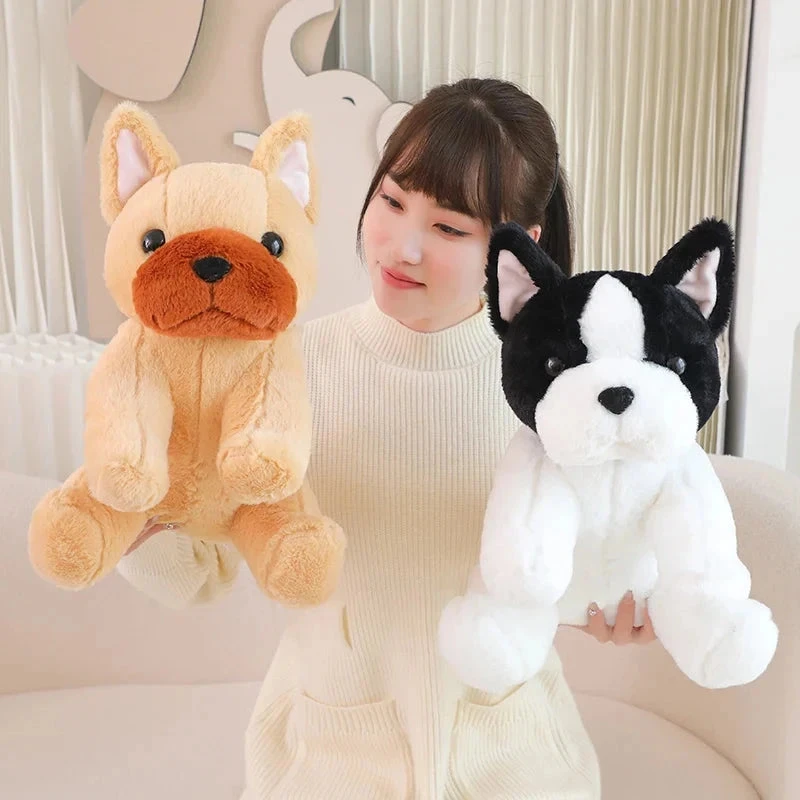 Kawaii Biege White French Bulldog Plushies