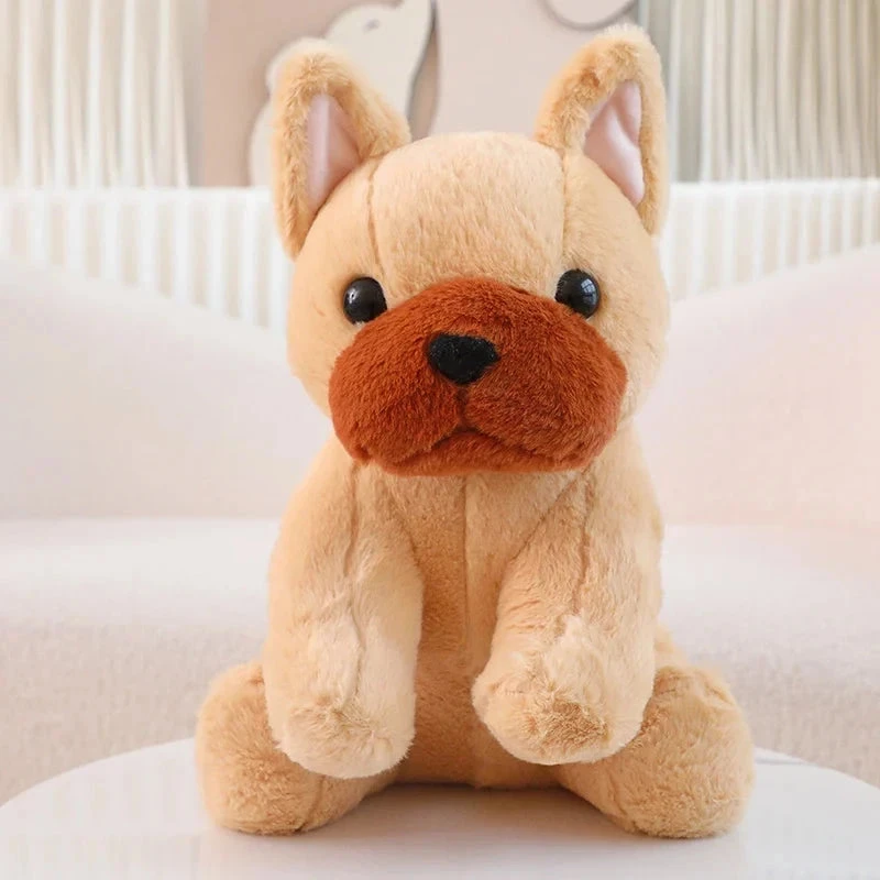 Kawaii Biege White French Bulldog Plushies - Image 13